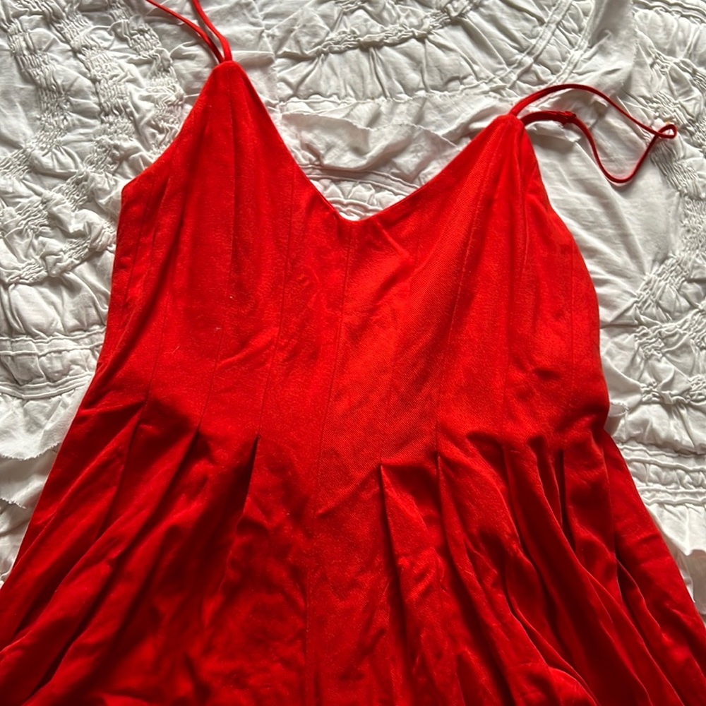 Red romper